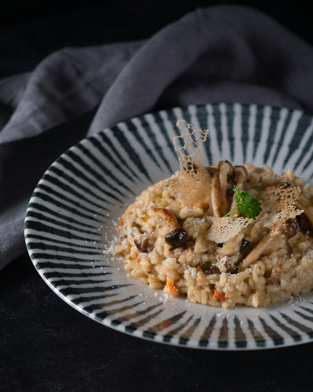 Rizoto sa pečurkama i parmezanom